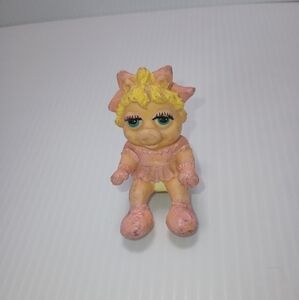 1986 Muppet Babies Miss Piggy PVC Figure Toy. Mcdonalds. 2". Vintage.